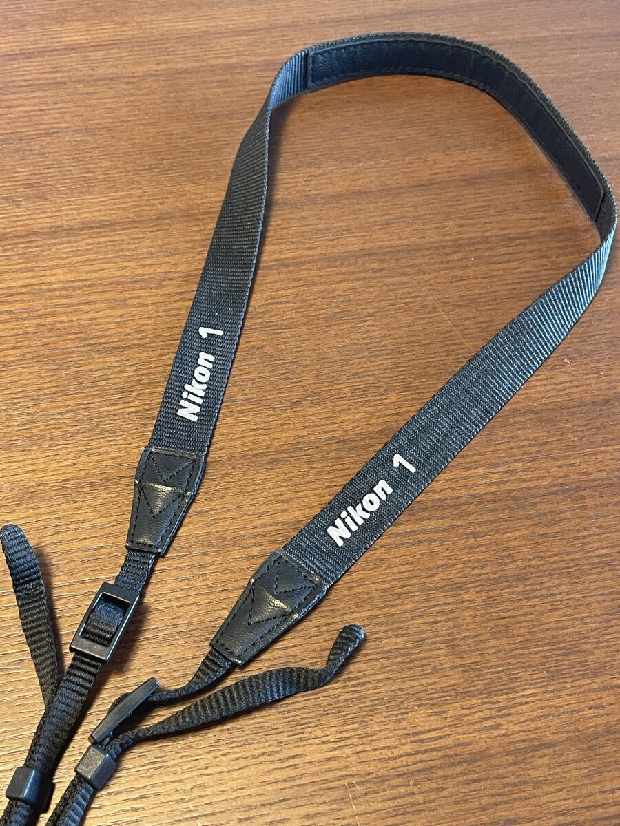 Nikon ニコン Nikon1 ニコンワン ストラップ カメラストラップ ブラック 純正 美品 黒