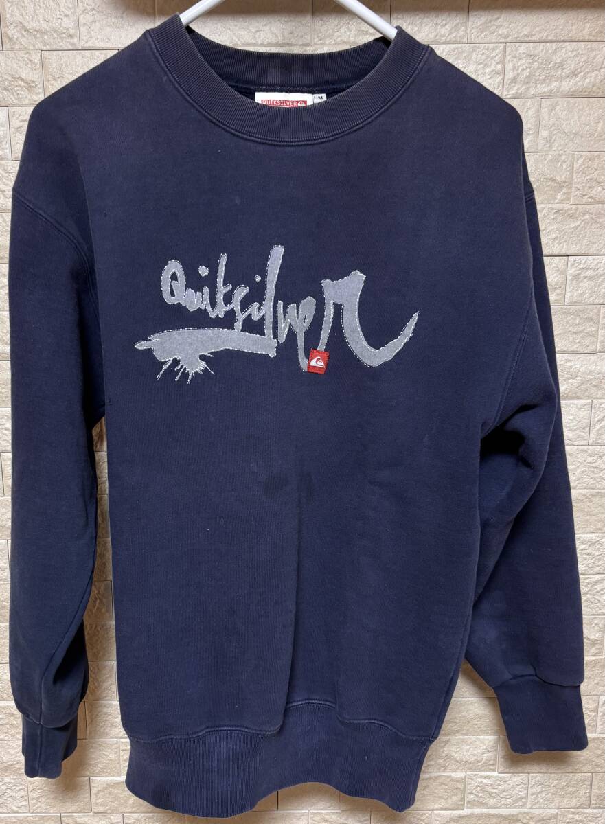 Quiksilver クイックシルバー　スウェット　サイズM　中古　ワンオーナー