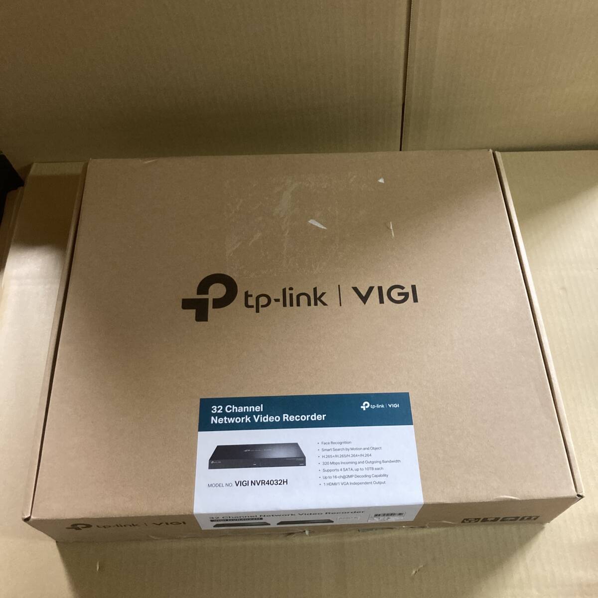☆2201694 美品 TP-Link VIGI 32チャンネル ネットワークビデオレコーダー VIGI NVR4032H
