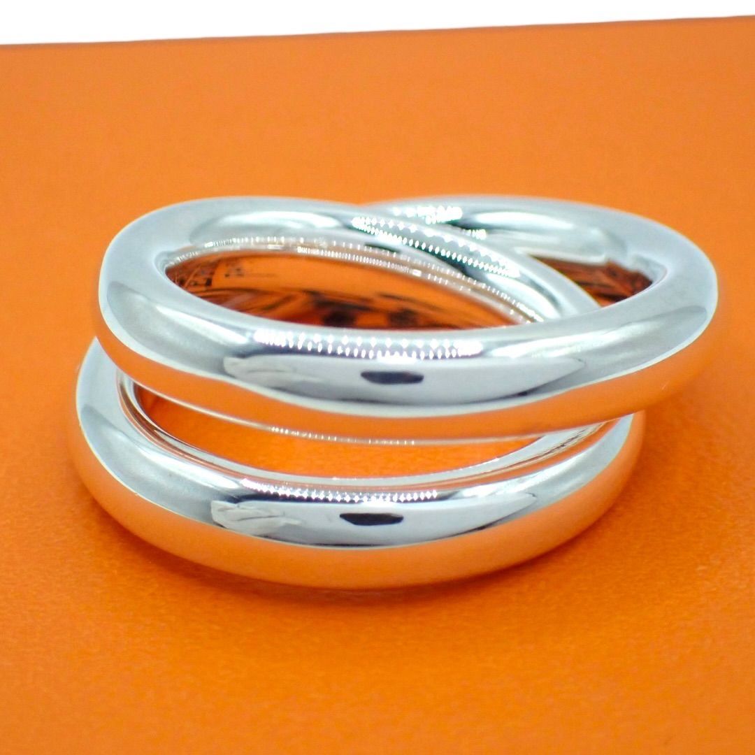 HERMES エルメス 50 ヴェルティージュ リング 指輪 925 10号 シルバー 4700