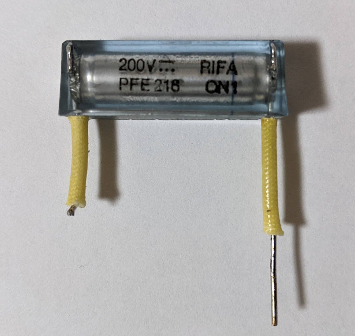 RIFA ビンテージ コンデンサ 0.033uf 200V PFE 216 (スチロールコンデンサー キャパシター 0.033μF