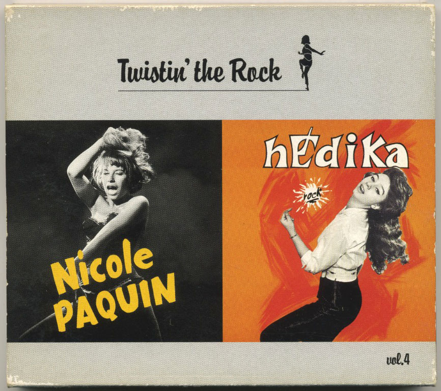 ニコル・パカン【フランス盤 CD】NICOLE PAQUIN HEDIKA | Polydor 589 294-2 | Twistin' The Rock vol.4 (フレンチポップス イエイエ