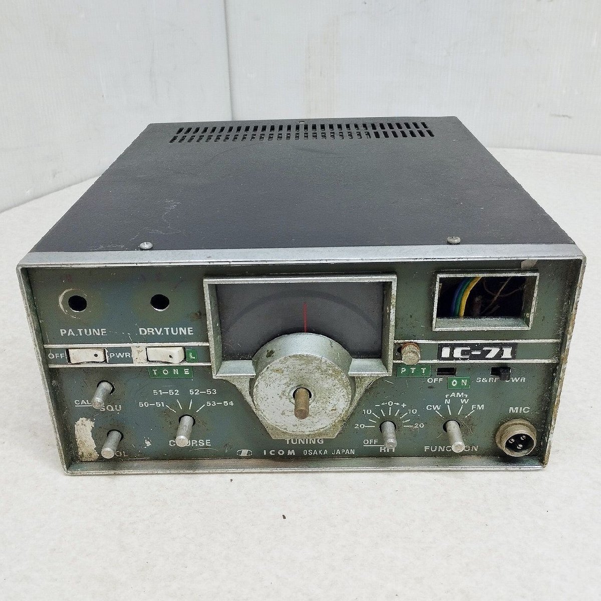 ICOM アイコム トランシーバー 無線機 IC-71 ジャンク