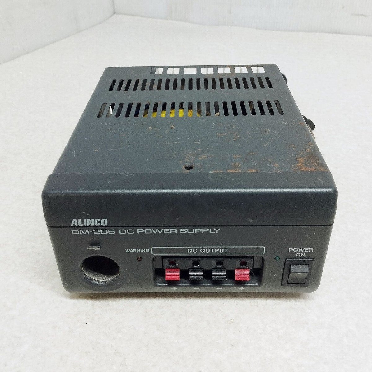 ALINCO アルインコ 直流安定化電源 DM-205 ジャンク