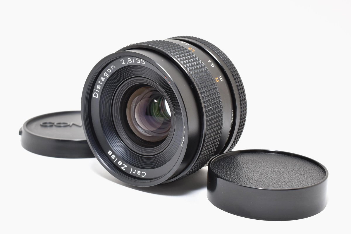 ◇◆ 極上美品 コンタックス Contax Carl Zeiss ディスタゴン Distagon T* 35mm f/2.8 AEJ 一眼レフ レンズ 動作確認済 3523 ◆◇