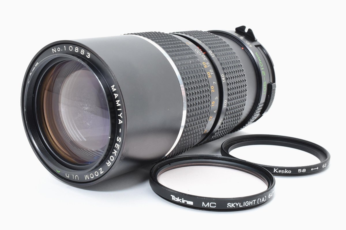 ◇◆ 激安 マミヤ Mamiya セコール Sekor ズーム Zoom ULD C 105-210mm f4.5 中判レンズ 645 SUPER Pro TL 動作確認済 3565 ◆◇