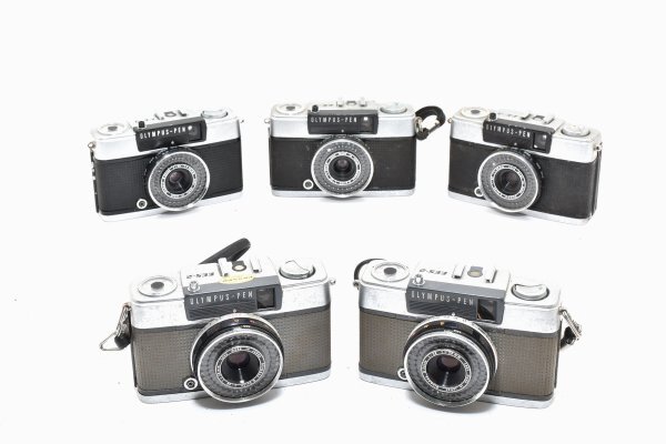 ★訳あり大特価★ オリンパス OLYMPUS PEN EES-2×2 /EE-3×3 ★5個まとめ★レンジファインダー MS A51 ★★ #3067 #2020 #B56