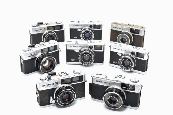 ★訳あり大特価★ オリンパス OLYMPUS TRIP 35×2 /35 EC×3 /35 ED×2 /35 DC ★8個まとめ★ MS A61 ★★ #3085 #6020 #B68