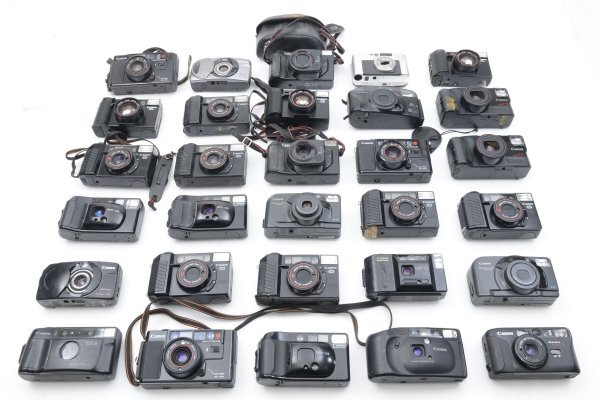 ★訳あり大特価★ キャノン CANON Autoboy TELE6 / Luna /AF35MLなど ★30個まとめ★コンパクトフィルムカメラ MS A54 #2913 #9021 #A91