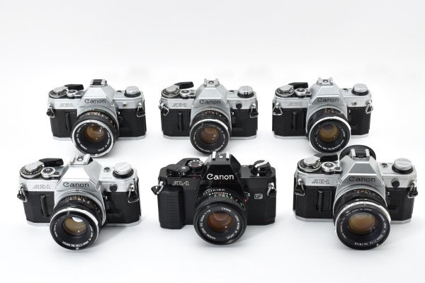 ★訳あり大特価★ キャノン CANON AE-1×5 /AL-1 /FD 50mm F1.8 /FL 50mm F1.4 ★6個まとめ★ 《レンズセット》 A04 ★ #3116 #2120 #A81