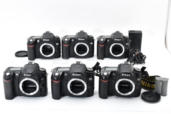 ★訳あり大特価★ ニコン NIKON D80×5 /D50 ★6個まとめ★ 一眼 カメラ A42 ★★ #3124 #2120 #B55
