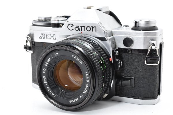 ★並品★ キャノン CANON AE-1 + NEW FD 50mm F1.8 《レンズセット》 レンジファインダー A31 ★★ #3115 #2120 #B23