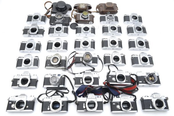 ★訳あり大特価★ キャノン CANON /NIKON /MINOLTAなど ★30個まとめ★ レンジファインダー A33 ★★ #3139 #8120 #A41