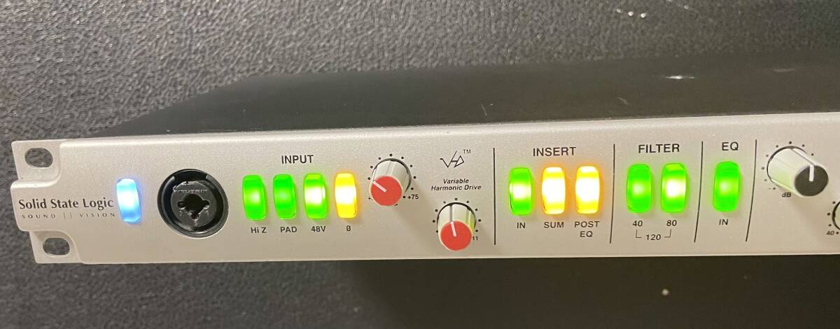 Solid State Logic / SSL Alpha Channel マイクプリ 生産終了 希少 良質SSLサウンド