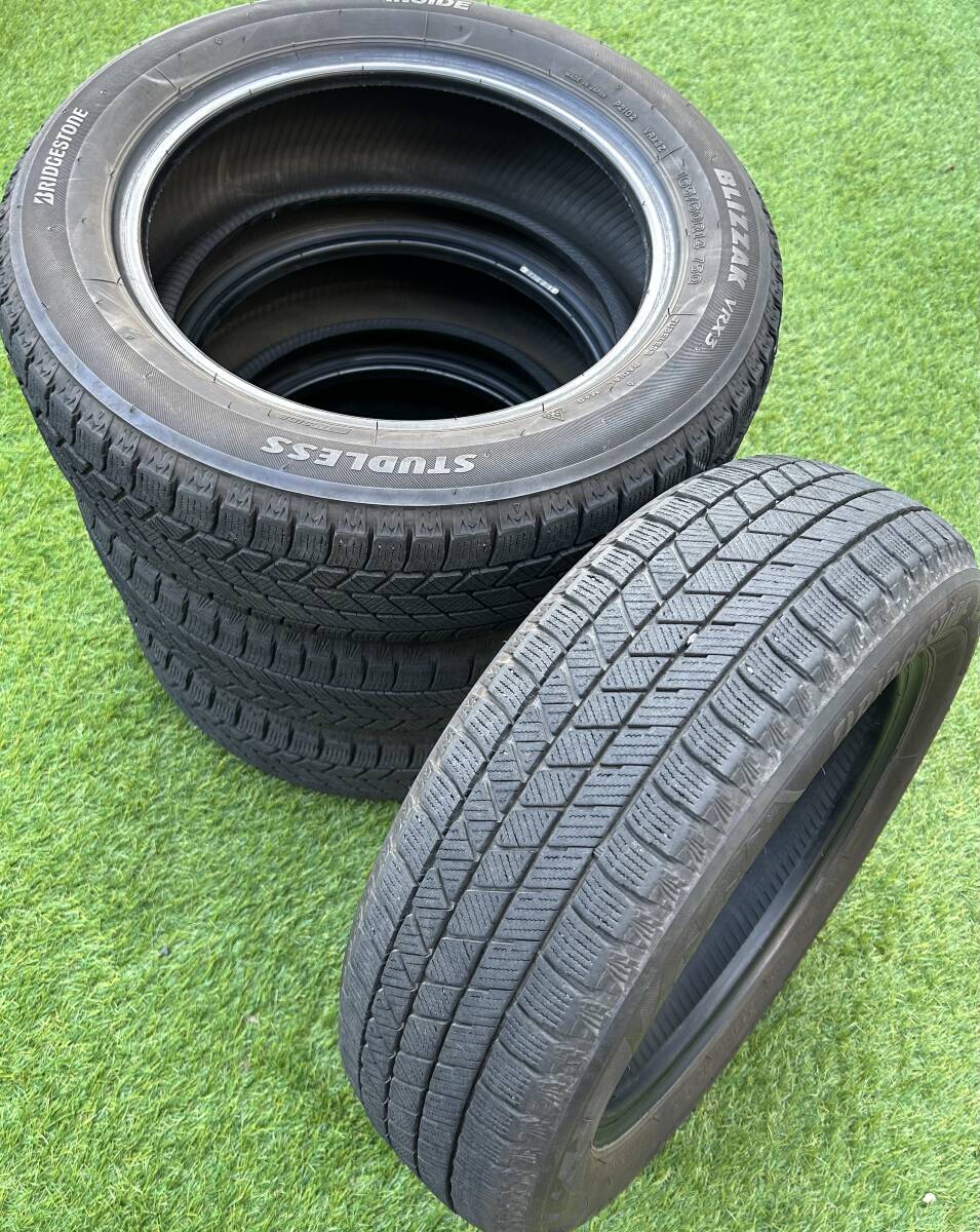 2022年製☆ブリヂストン ブリザック VRX3 165/60R14 スタッドレスタイヤ 4本セット