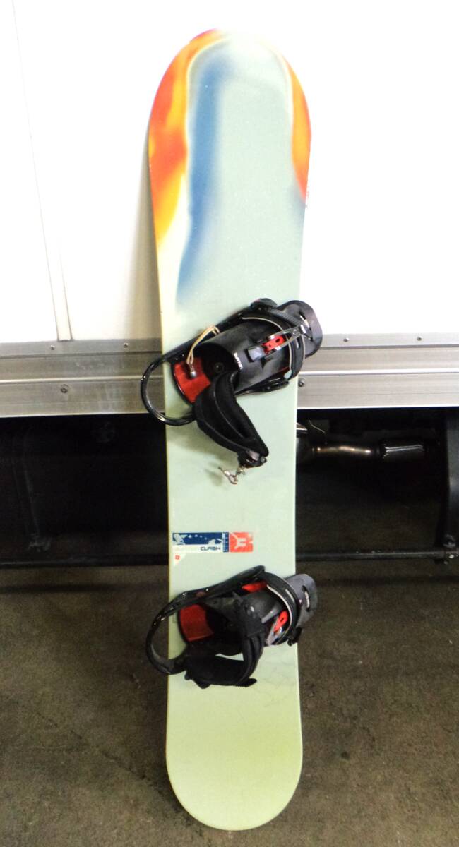 SY4296 BURTON CRASH バートン クラッシュ　スノーボード 板 約155cm　 現状品 直接受け渡しのみ　東京町田市