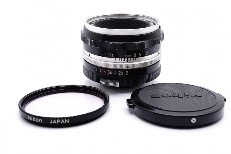 ★希少美品★ Nikon NIKKOR-S Auto 5cm F2 Nippon Kogaku PAT.PEND. Lens ニコン レンズ 完動 キレイ ◆5300