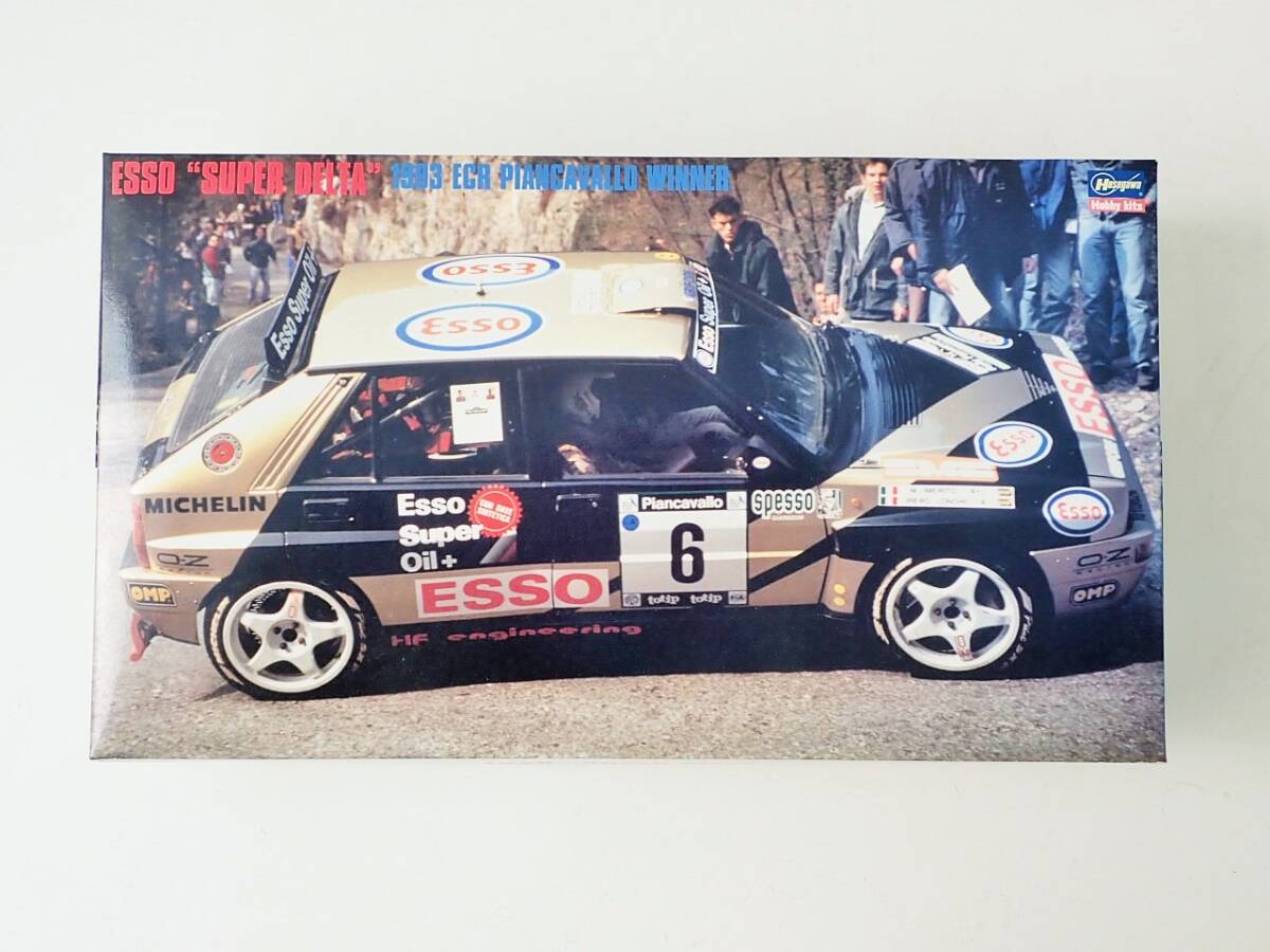 未組立 ハセガワ 1/24 エッソ スーパーデルタ '93年 ビアンカバッロ ウィナー ESSO SUPER DELTA1993 ECR PIANCAVALLO WINNER/K221-9