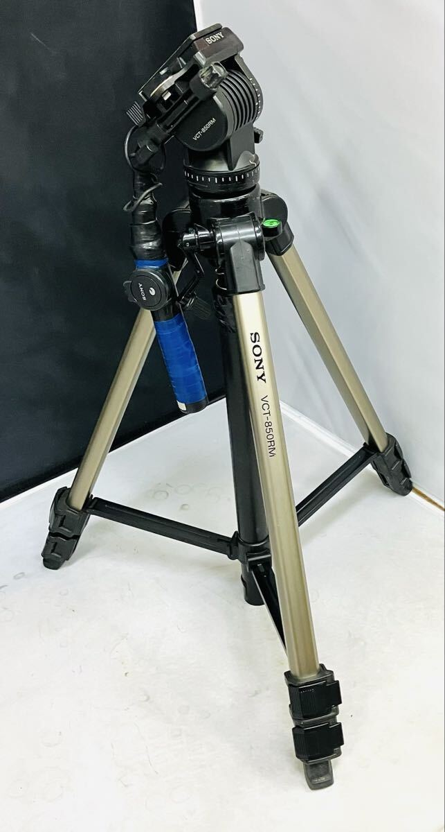 SONY ソニー VCT-850RM カメラ 雲台 三脚 中古保管品