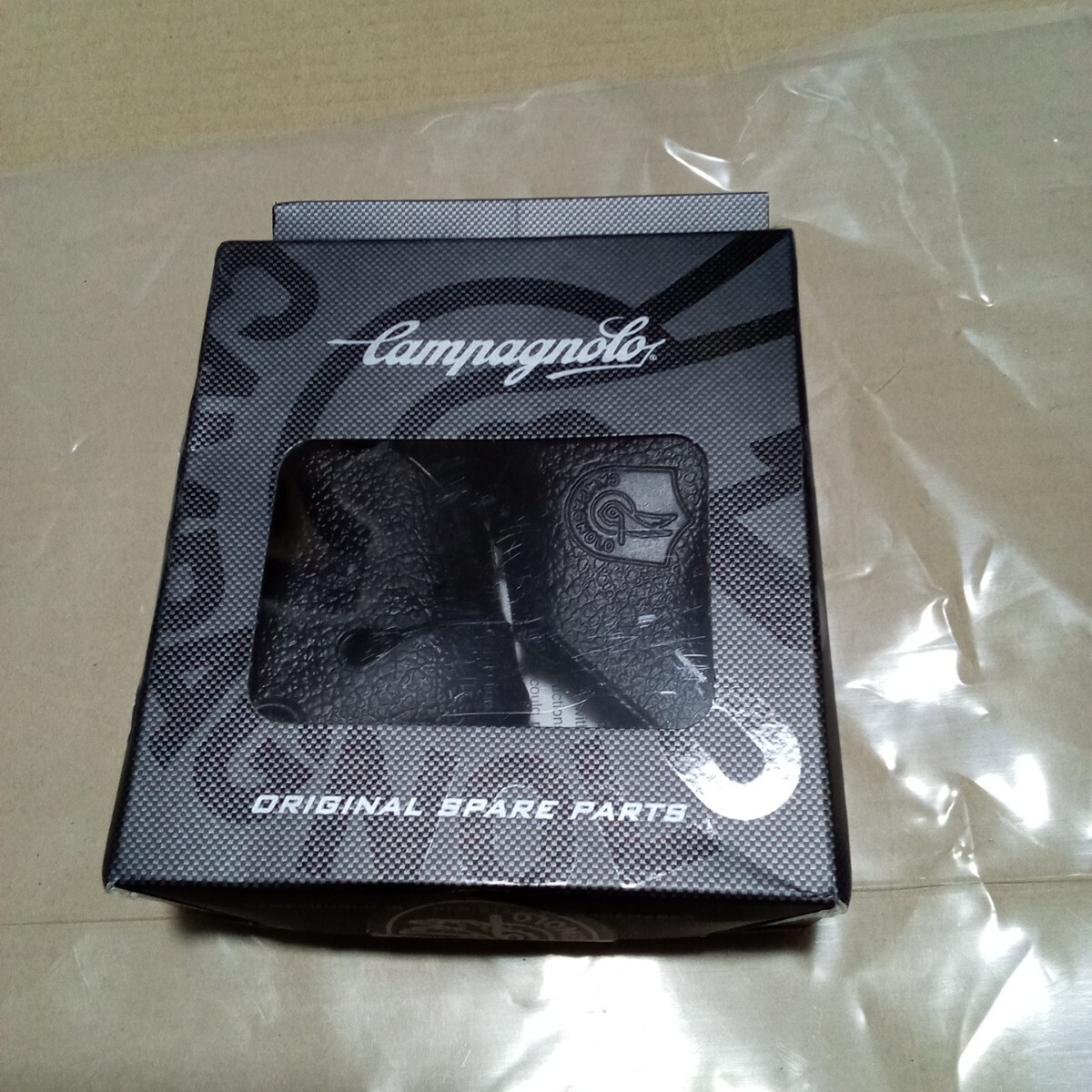 campagnolo (フリガナ: カンパニョーロ) EC-RE600エルゴパワー用ラバーフード 色:ブラック