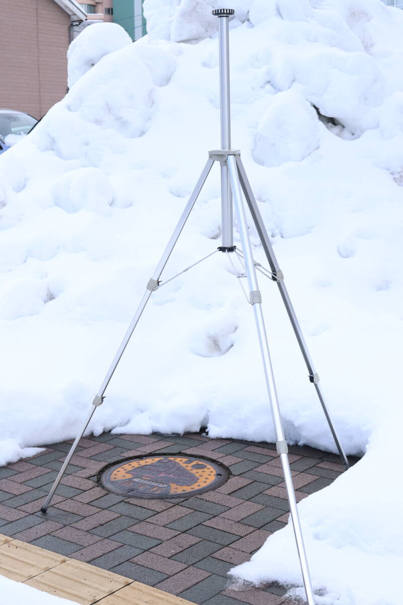 白リンホフ 3段式三脚　LINHOF 003414三脚　185ｃｍH きれいに清掃済　GERMANY