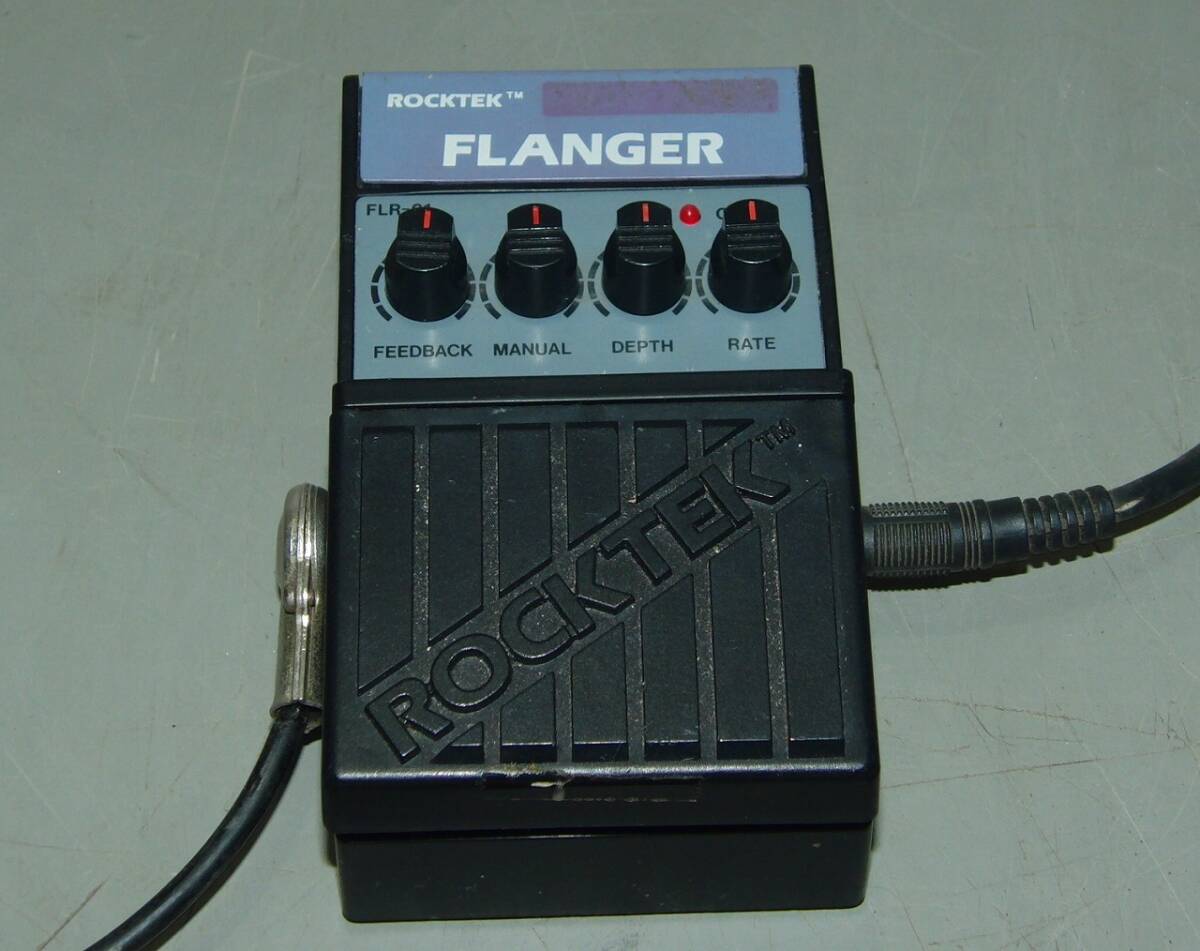 ♪♪ROCKTEK FLANGER FLR?01 フランジャー エフェクター 通電動作OK　/BU50Yo♪♪
