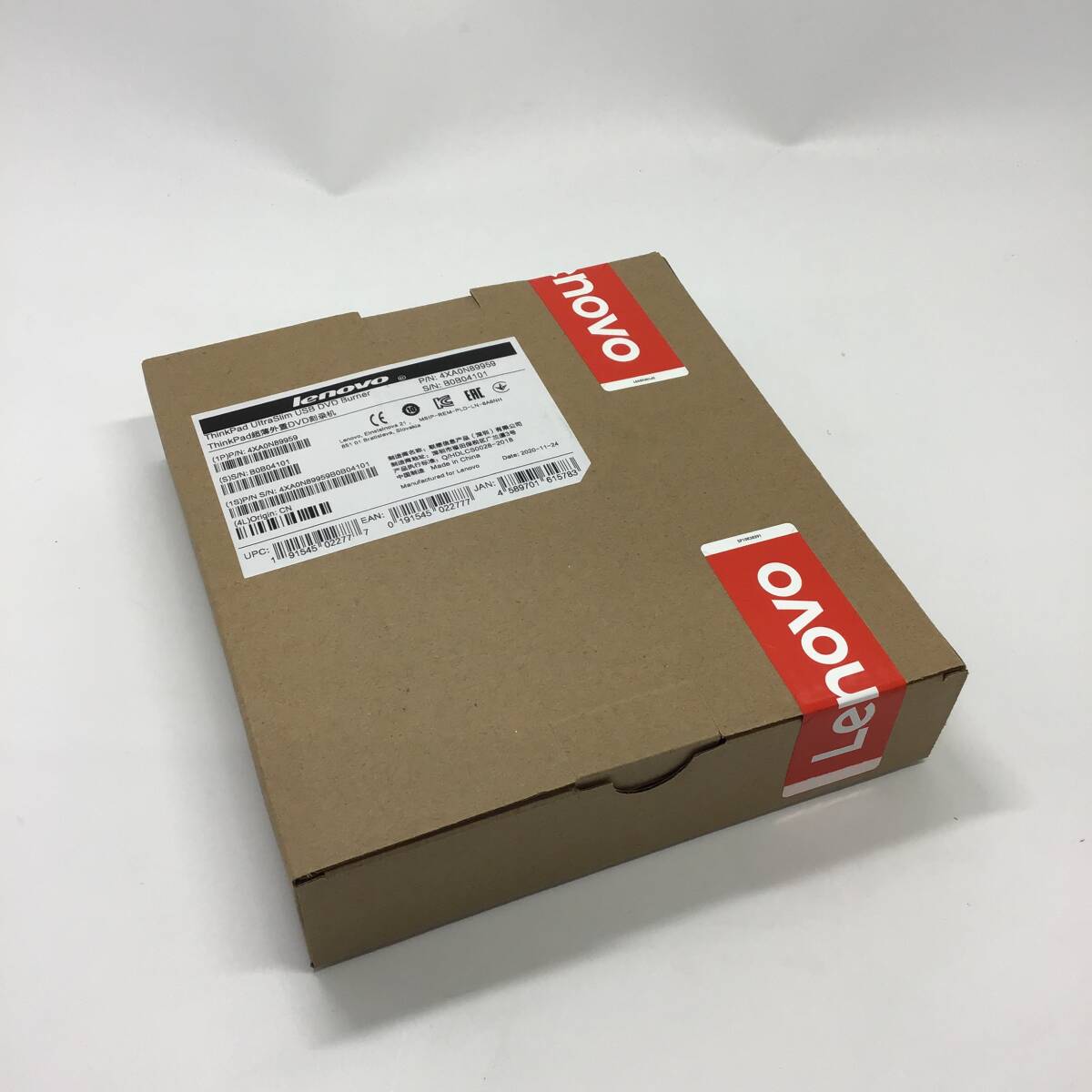 【新品未開封】Lenovo ThinkPad UltraSlim USB DVD Burner [001]
