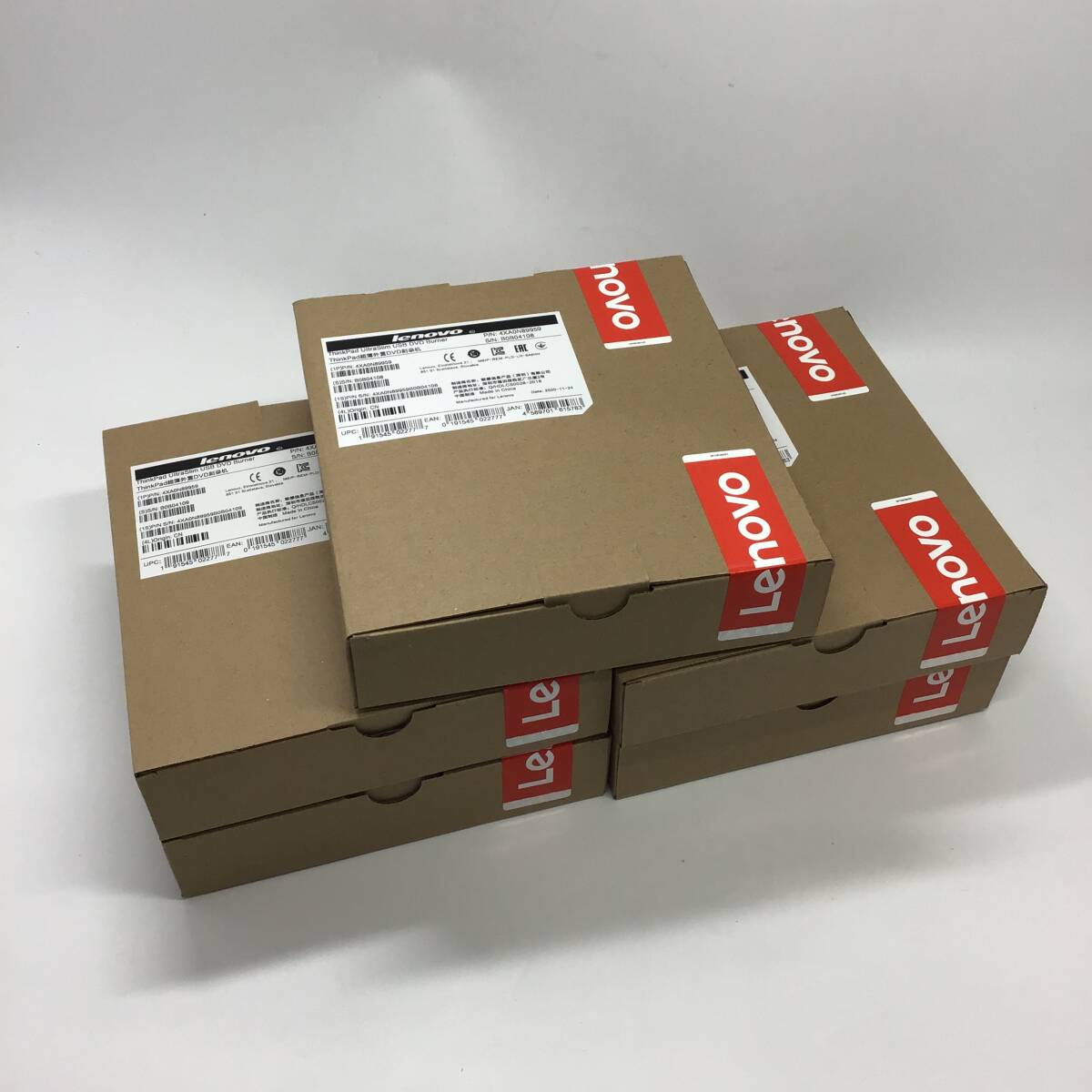 【新品未開封】5個セット Lenovo ThinkPad UltraSlim USB DVD Burner [002]