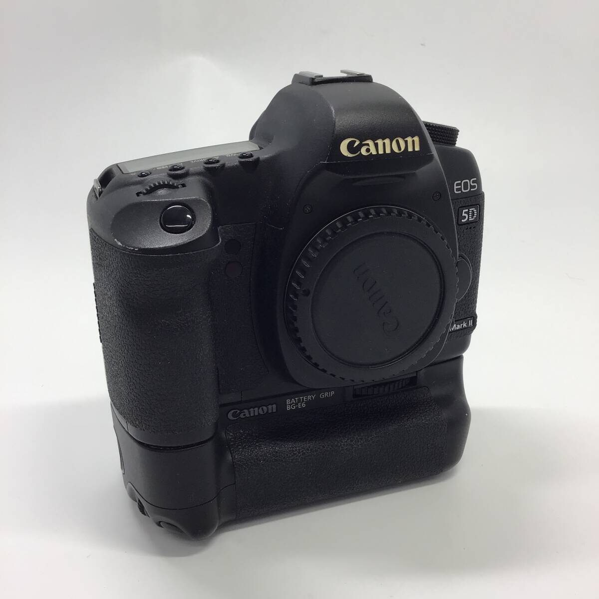 【中古】 Canon EOS 5D MarkⅡ　キヤノン デジタル一眼レフカメラ ボディ・バッテリーグリップBG-E6付 [6]