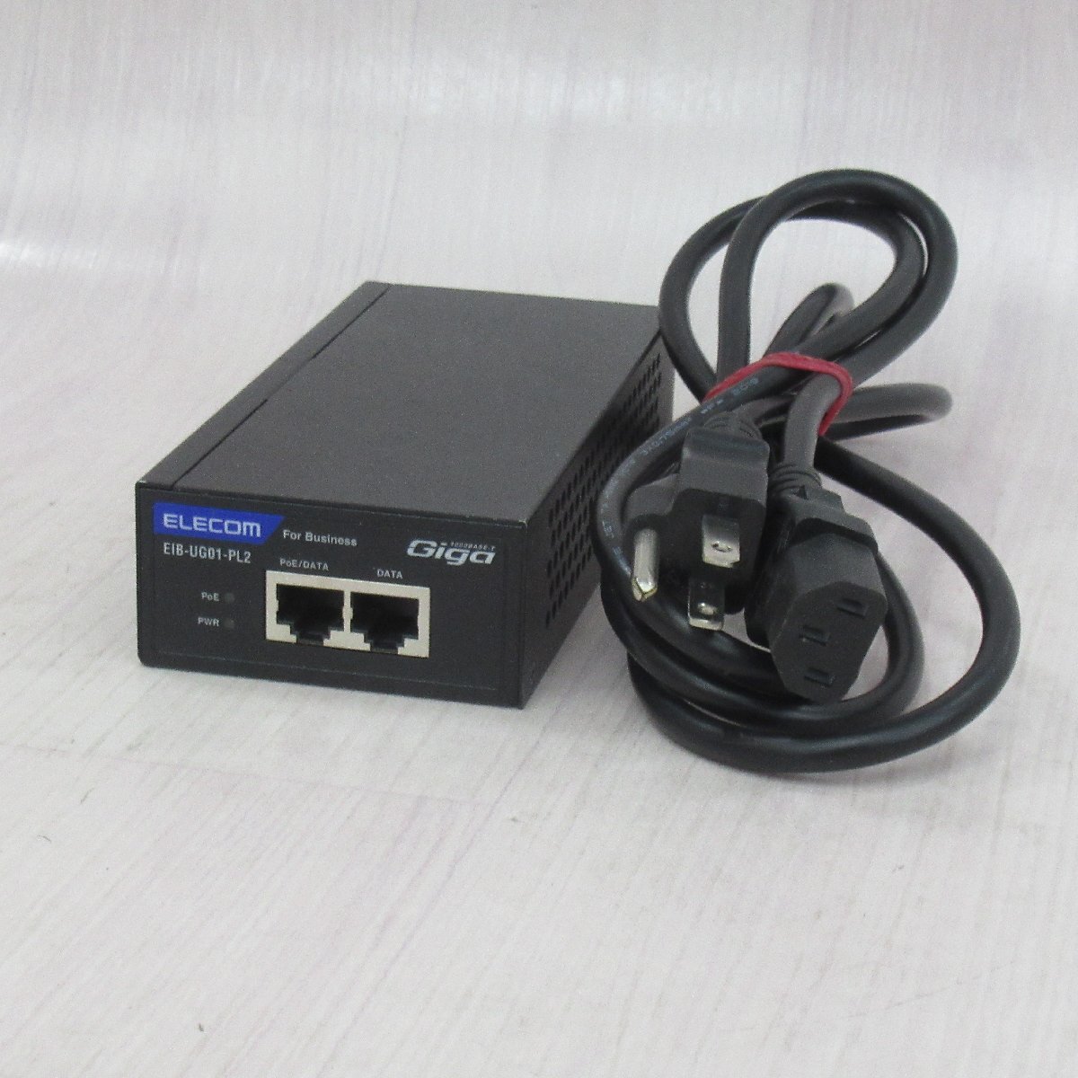 ELECOM EIB-UG201-PL2 エレコム IEEE802.3af/at対応 PoEインジェクター 動作確認済 保証有 ZZH 19860#