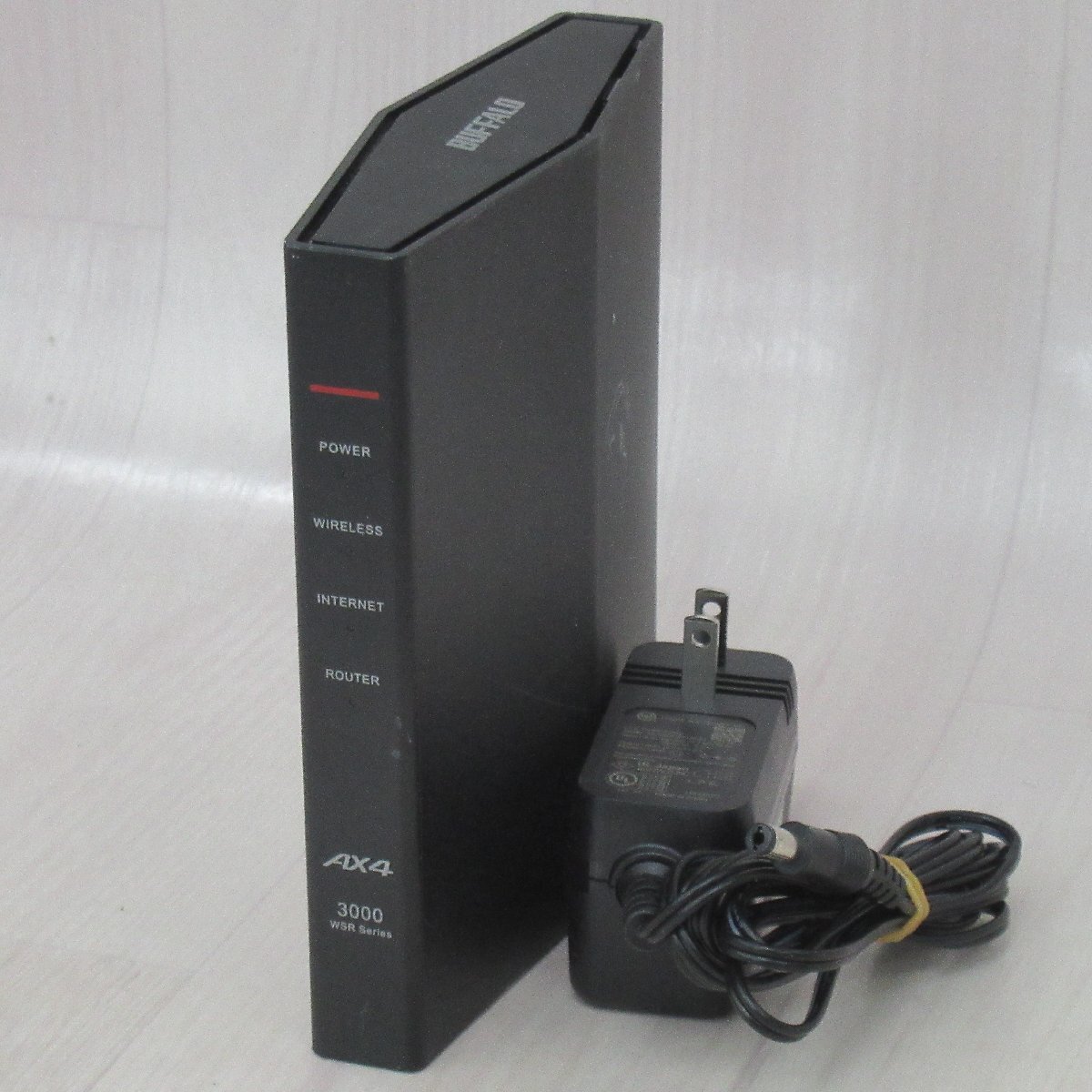 Buffalo WSR-3000AX4P-BK Wi-Fi 6(11ax)対応Wi-Fiルーター 2401+573Mbps AirStation 保証有 ZZH 19870#