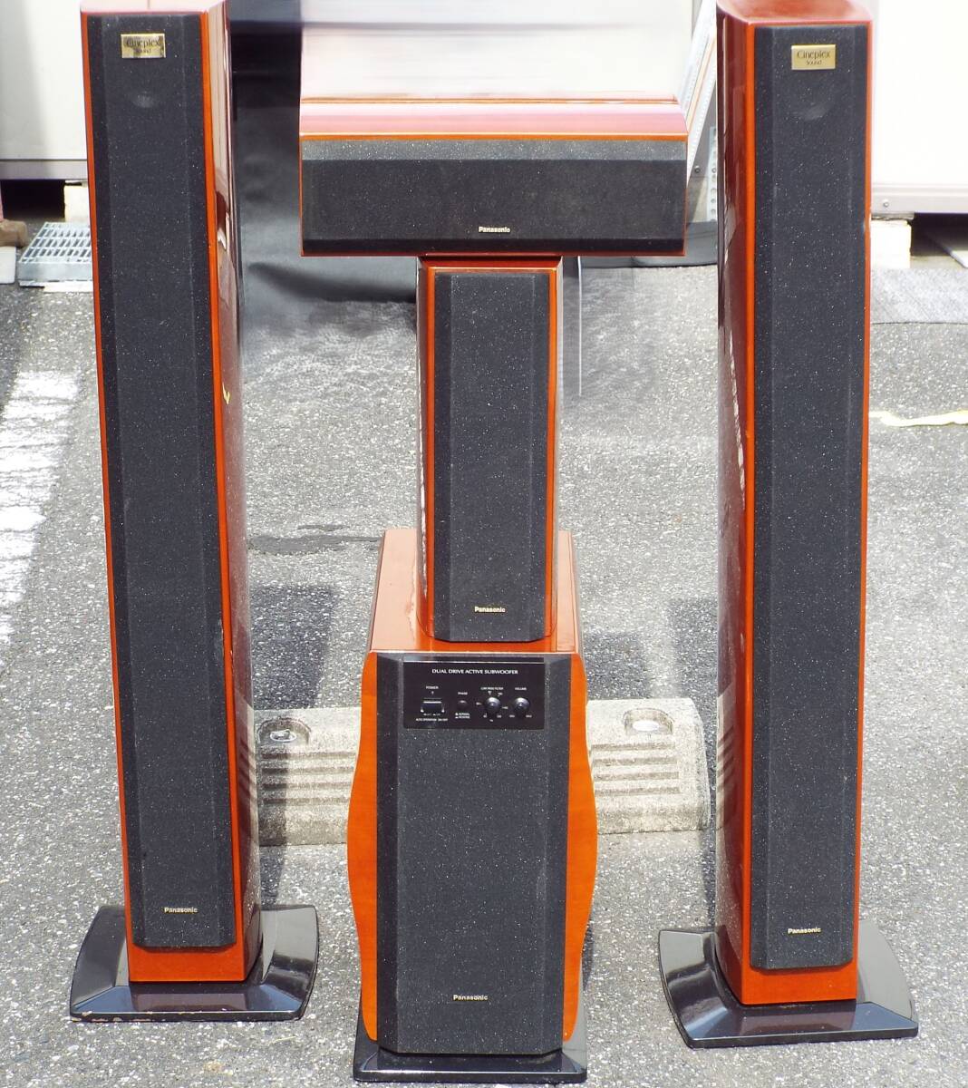 中古 　★　Panasonic　スピーカーシステム　　SB-PF800/SB-WA800/SB-PS800/SB-PC800　　セットで