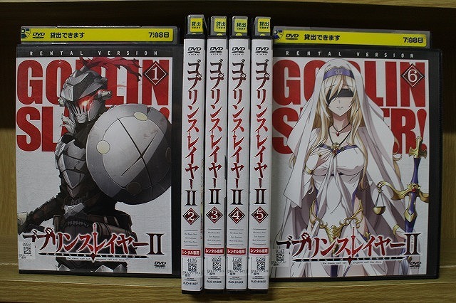 DVD ゴブリンスレイヤー? 全6巻 ※ケース無し発送 レンタル落ち ZDD68