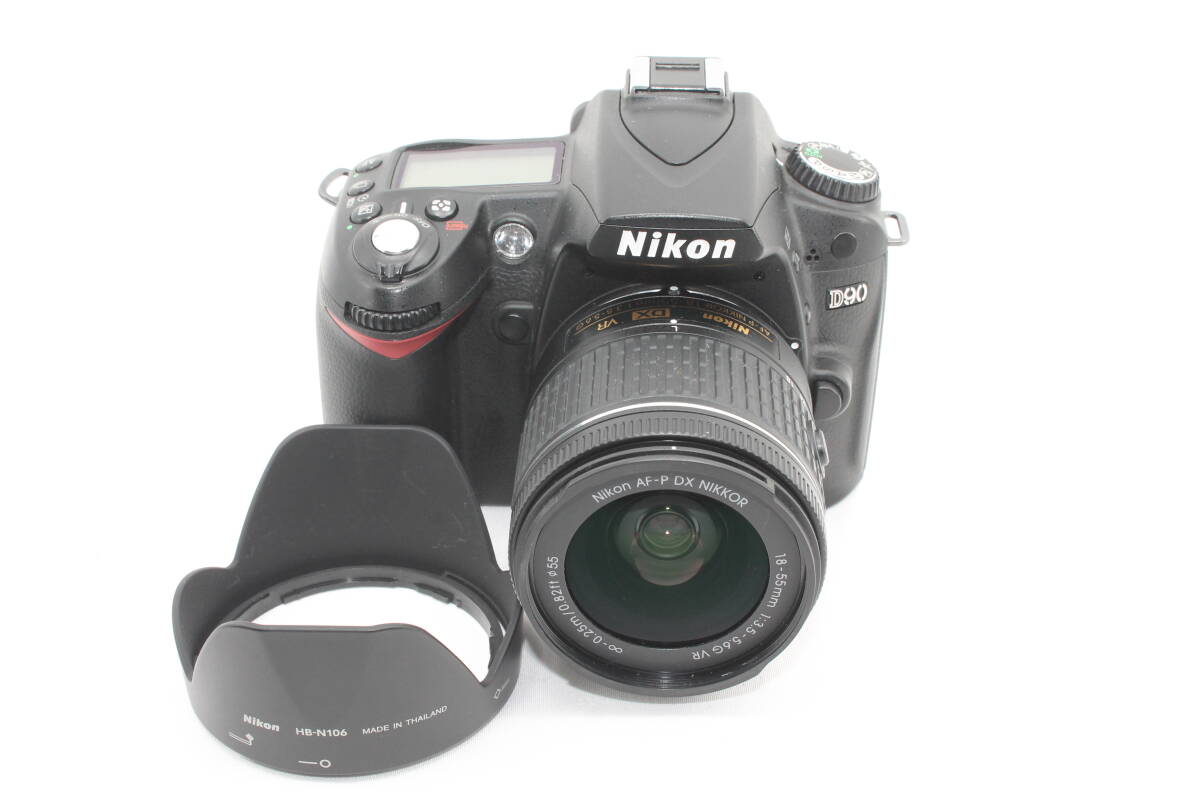 【202600203KNV-20】Nikon デジタル一眼レフカメラ D90 レンズ18-55