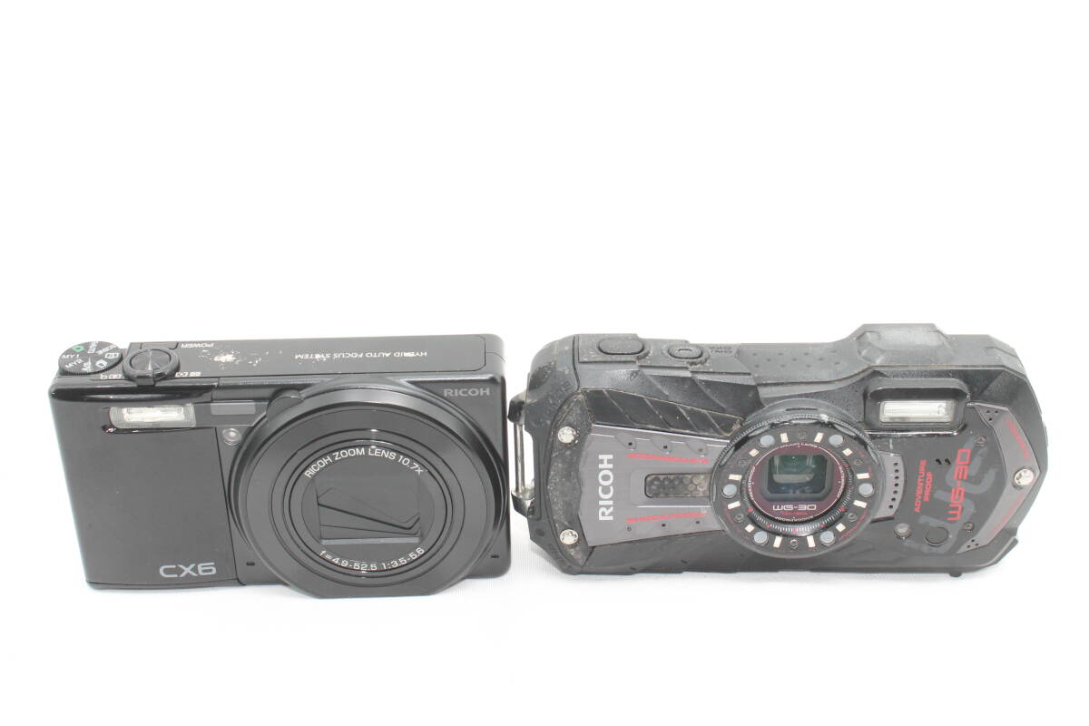 【20260112KNX-07】 RICOH WG-30 RICOH CX6
