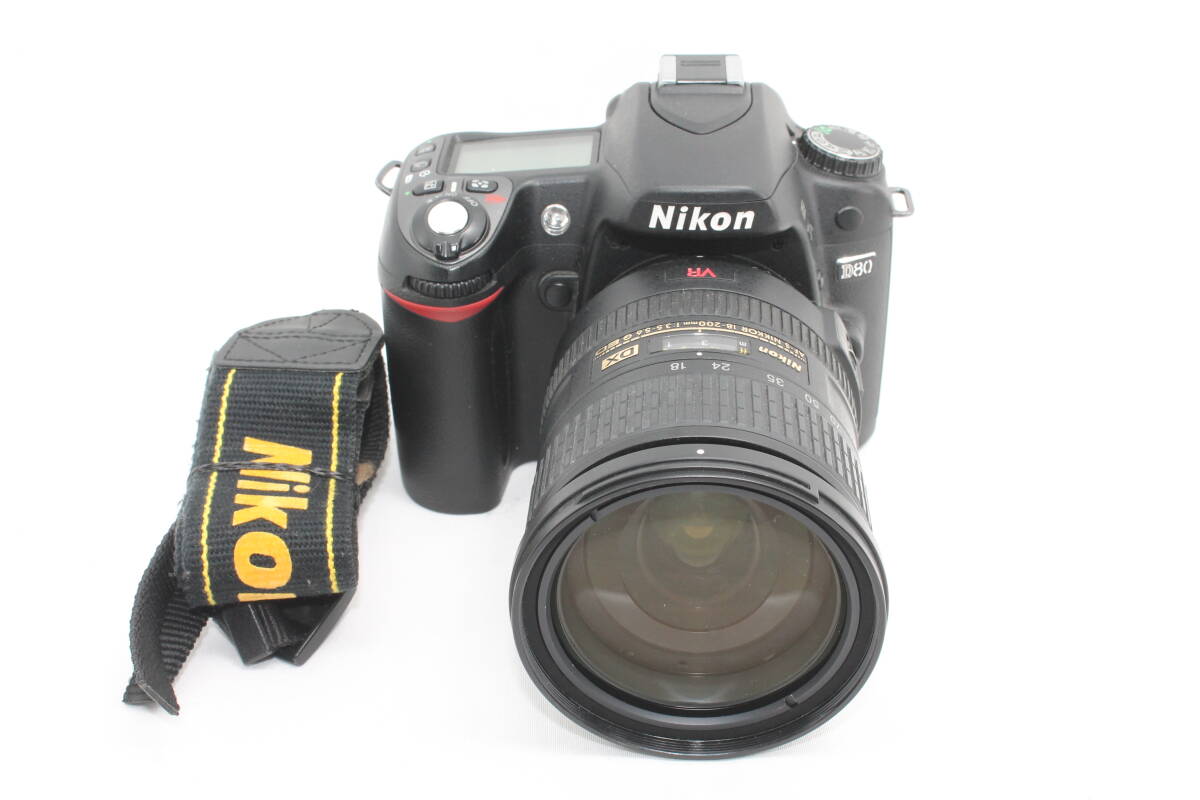 【20260112KNX-28】Nikon D80 　Nikon AF-S ED18-200mm F3.5-5.6G