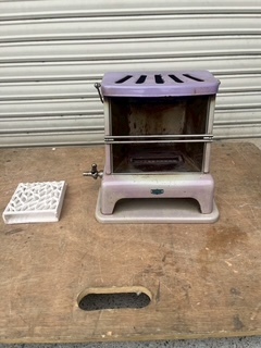 2-4 大阪ガス COガスストーブ H-7 昭和レトロ