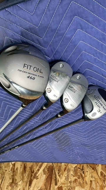 【2-98】ゴルフクラブ 4本まとめ