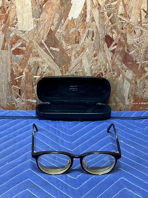 [11-174]オンデーズ メガネ　度入り　ケース傷汚れあり