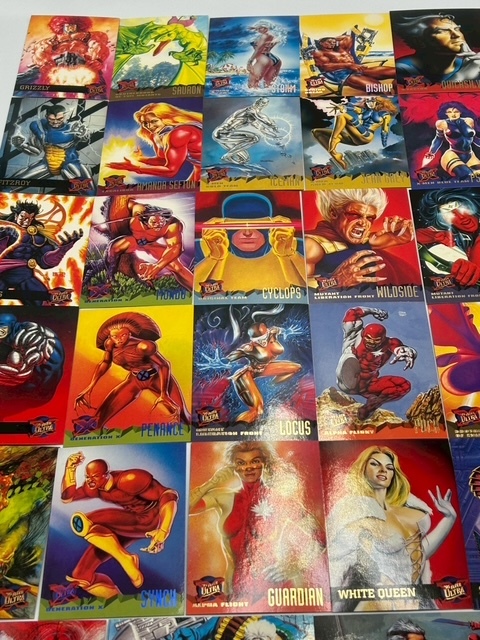 [2-109] Fleer Ultra X-Men」シリーズのトレーディングカード　当時物レア