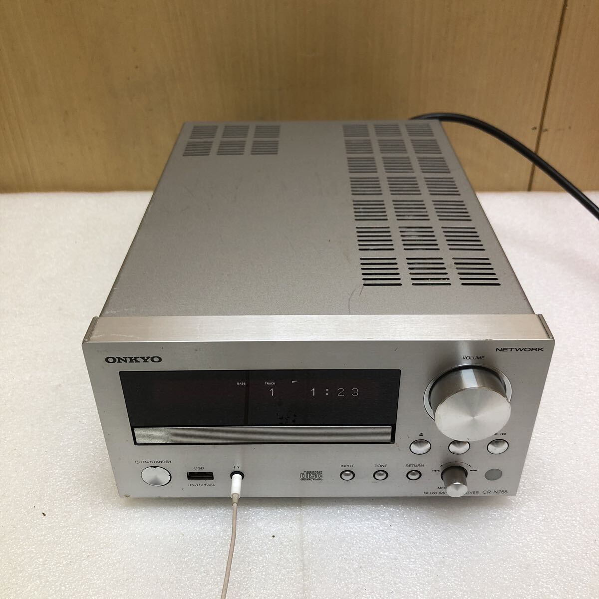 TK6702 ONKYO ネットワークCDレシーバー CR-N755 動作確認濟 0225