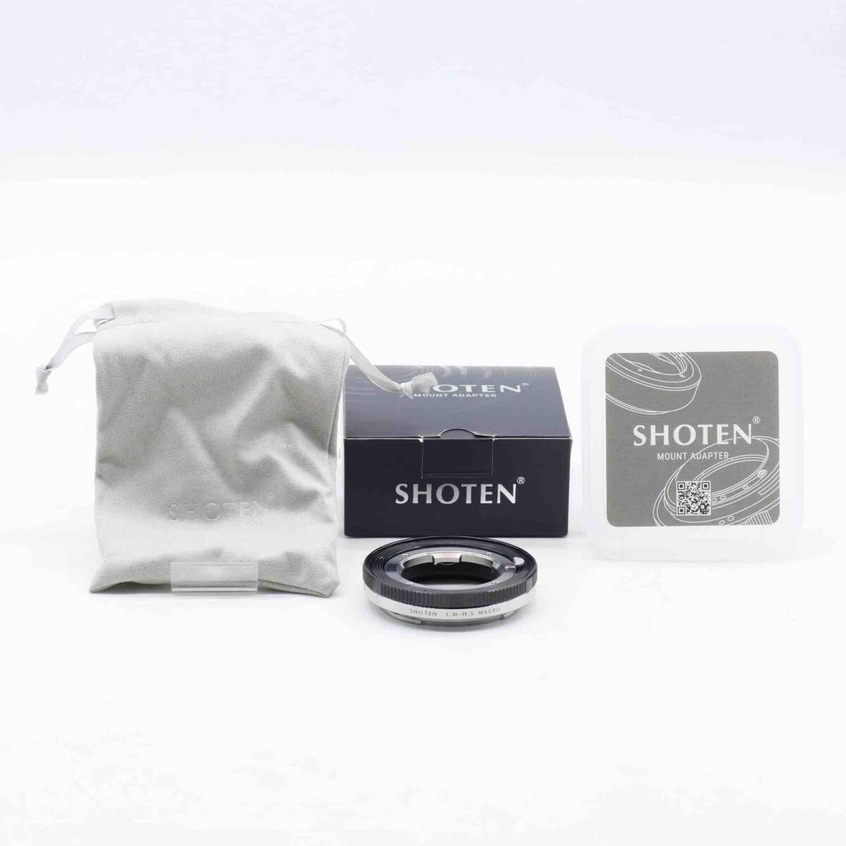 ほぼ新品★ SHOTEN マウントアダプター LM-HX M　ライカMレンズ/ハッセルブラッドXボディ用 ヘリコイド付 #791