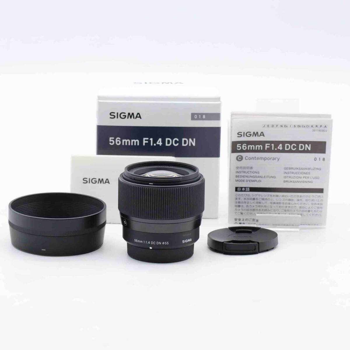 ほぼ新品★ Sigma Contemporary 56mm F1.4 DC DN (マイクロフォーサーズ用) #787