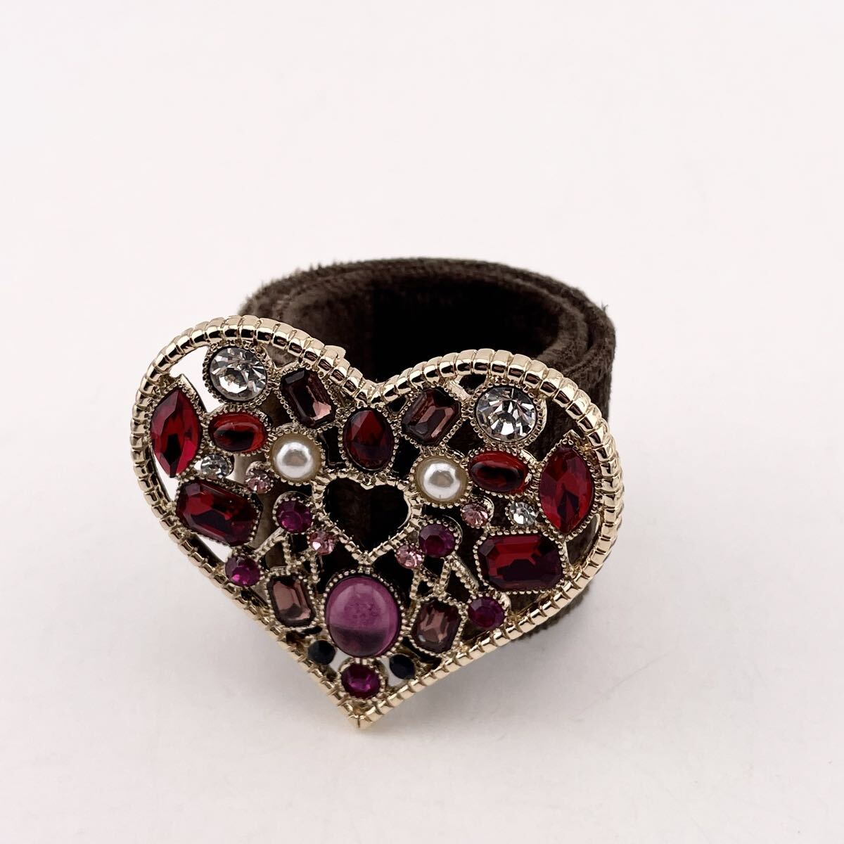 アイデアブティック マリリアージュ ワンタッチストールバンド ハート かわいい 箱無し 【S84538-SS6-3】