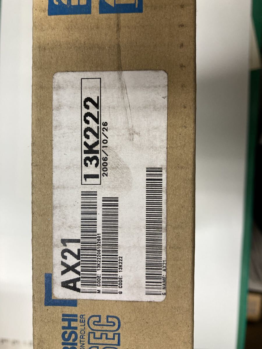 三菱電機　MITSUBISHI MELSEC シーケンサー AX21 入力ユニット