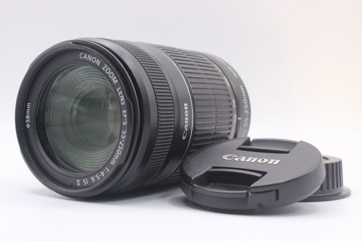 キャノン CANON EF-S 55-250mm F4-5.6 IS II #9289@b RO3920