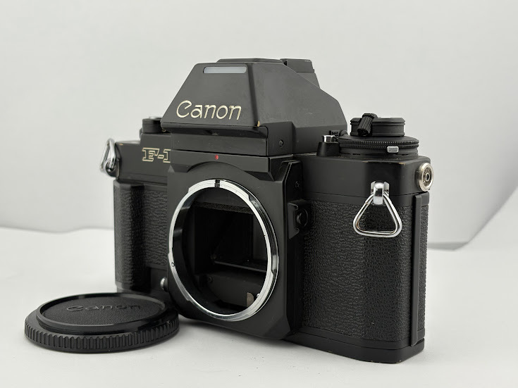 ★極上品★キヤノン CANON NEW F-1 AEファインダー ボディ★シャッター全速、露出計、セルフタイマーOK★ #0213-5 1390