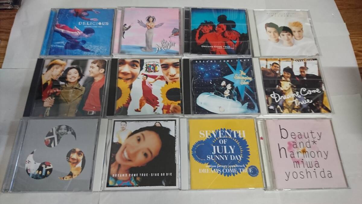 ★☆Ｓ07865　DREAMS COME TRUE（ドリームズ・カム・トゥルー / ドリカム)　CDアルバムまとめて１２枚セット☆★