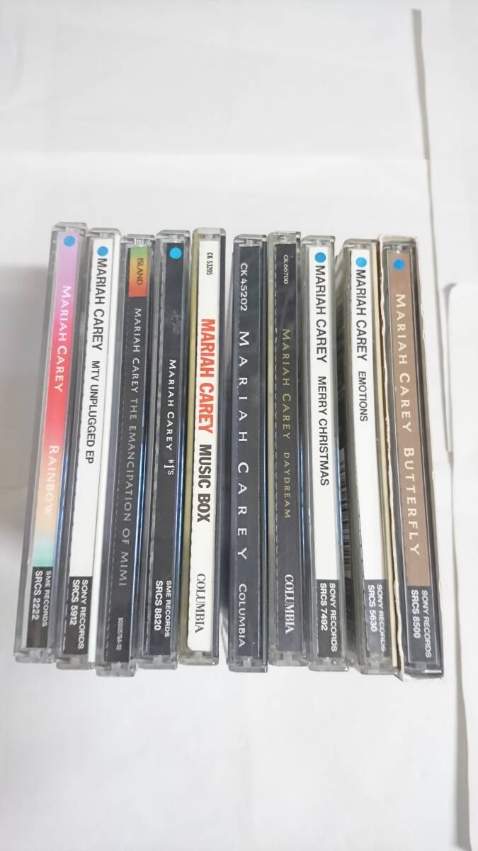 ★☆Ｓ07939　マライア・キャリー（Mariah Carey)【Music Box】【Emotions】【MTV Unplugged】【Mariah Carey】　他CDアルバム計１０枚☆★