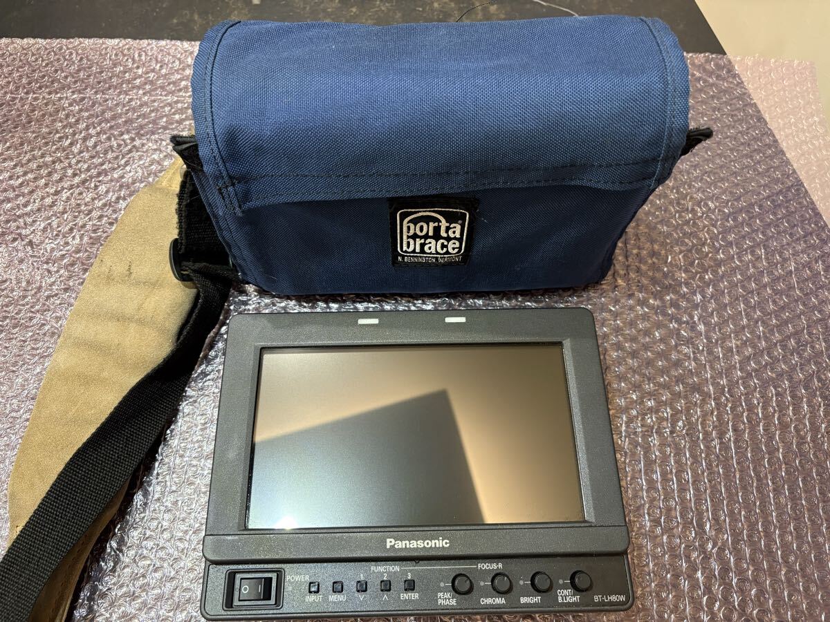 Panasonic BT-LH80W 7.9型液晶ビデオモニター Vマウント使用 ポータブレイスケース付
